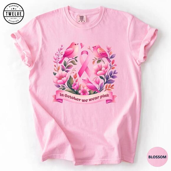 Other - In October We Wear Shirt,  Awareness Tee, Ribbon